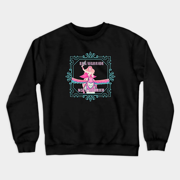 Be A Warrior Crewneck Sweatshirt by TorrezvilleTees